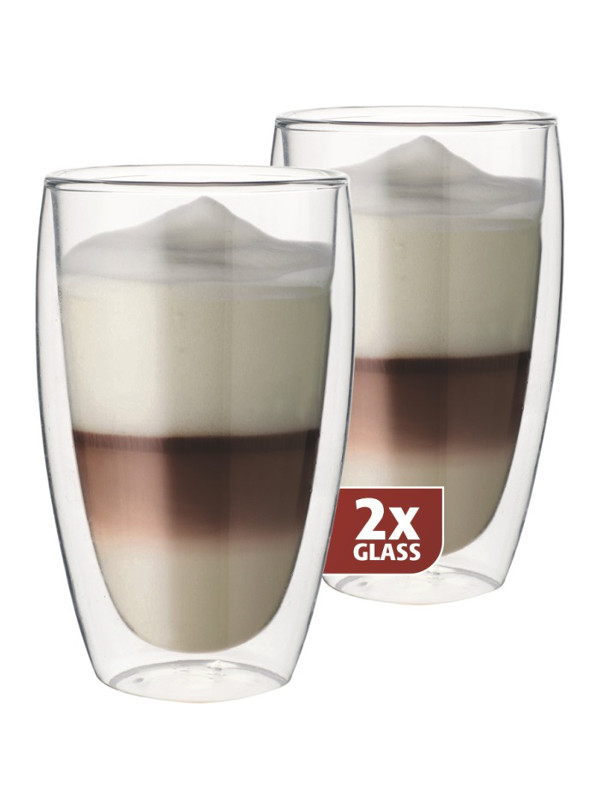 Maxxo DG832 latté dvojstenné termo poháre 2ks