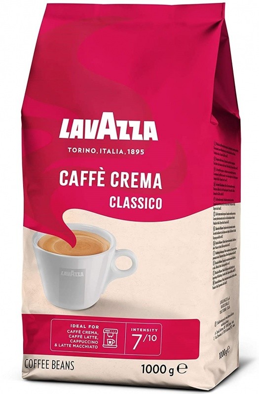 Lavazza Caffé Crema Classico zrnková káva 1 kg