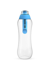 DAFI filtrační láhev 0,5 l + 1 ks filtru, modrá