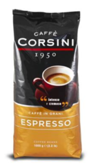 Corsini caffe Espresso intenso e cremoso zrnková káva 1 kg